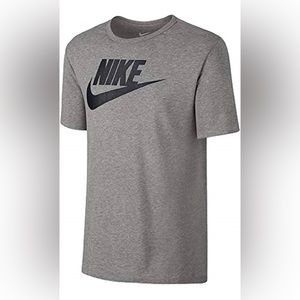 Nike Men's Swoosh Air Grey Graphic Tee